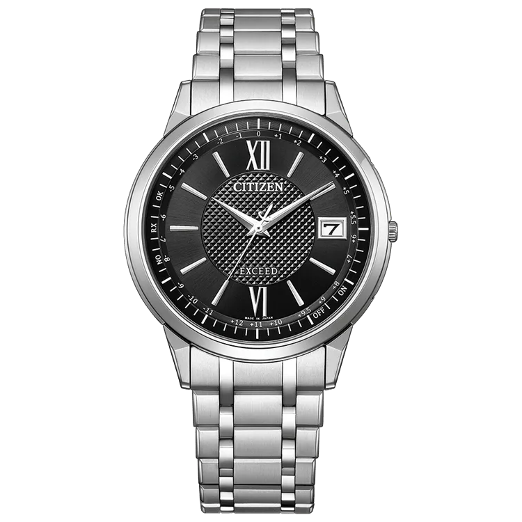 Citizen Exceed Eco-Drive Radio Direct Flight (Super Titanium)