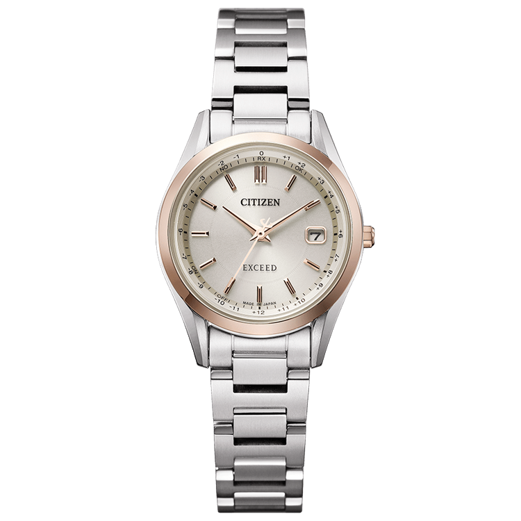 Citizen Exceed Eco-Drive Radio Ladies (Super Titanium)