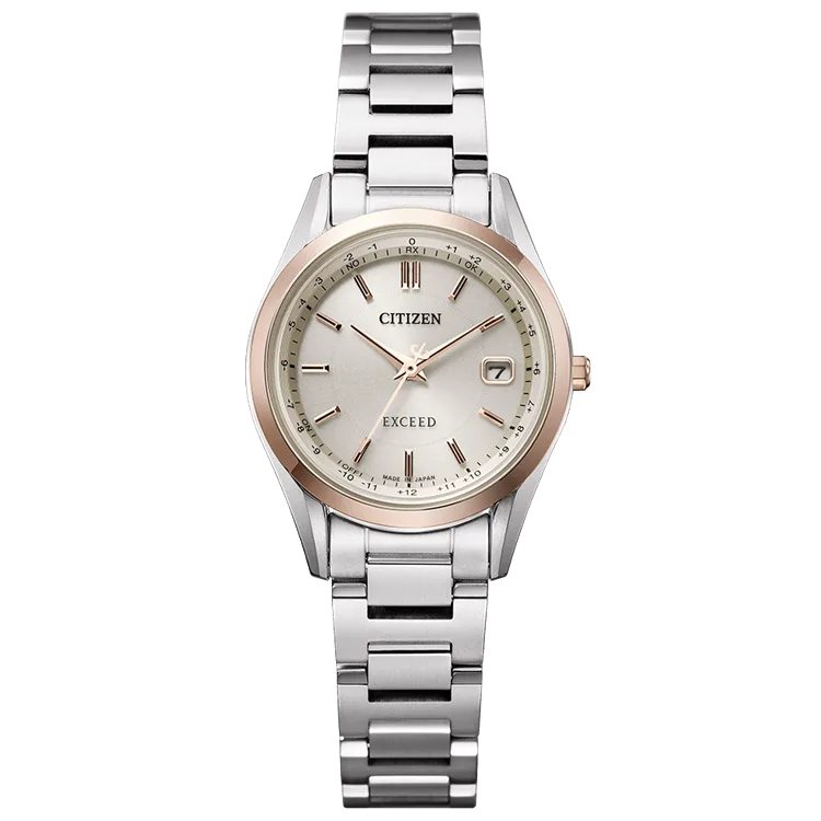 Citizen Exceed Eco-Drive Radio Ladies (Super Titanium)