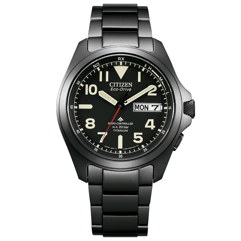 Citizen Promaster Land Eco-Drive Radio-Controlled Black (AT6085-50E)