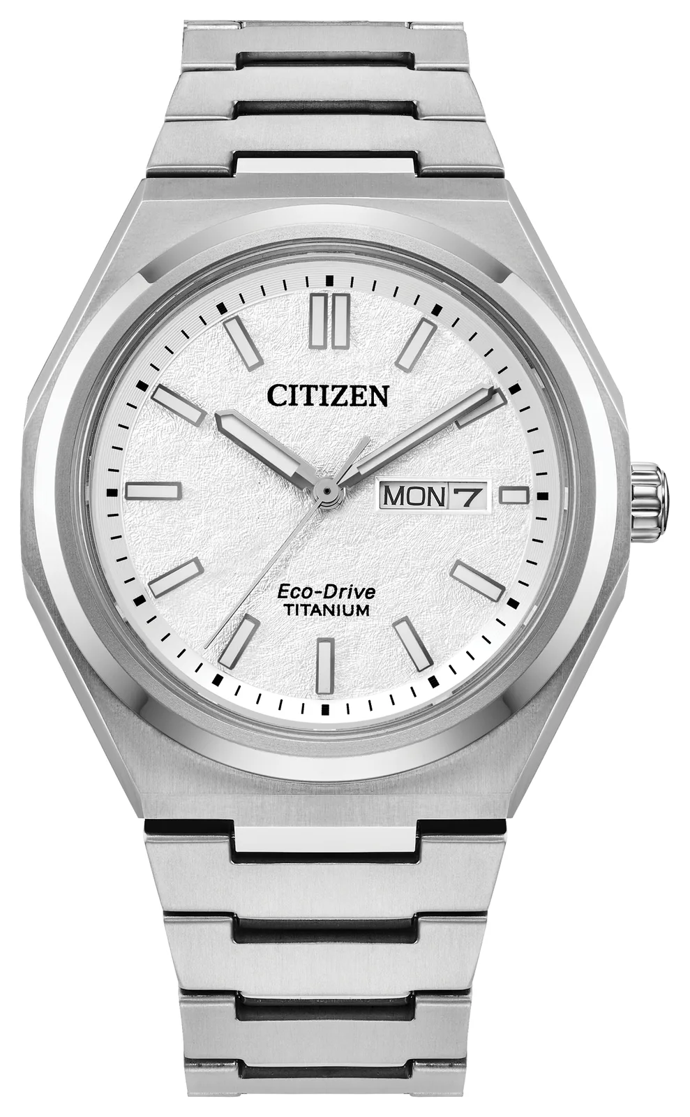 Citizen Zenshin Three-Hand Eco-Drive Super Titanium