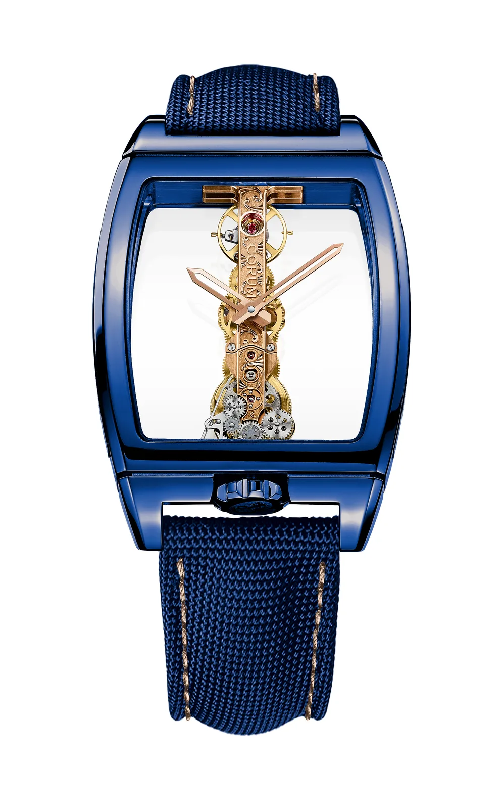 Corum Golden Bridge Classic Titanium (blue)
