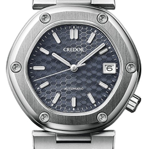 Credor Locomotive Dawn Blue