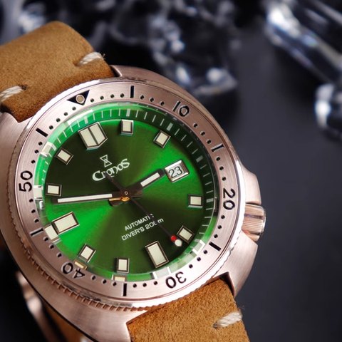 Cronos L6006 Bronze Turtle Diver