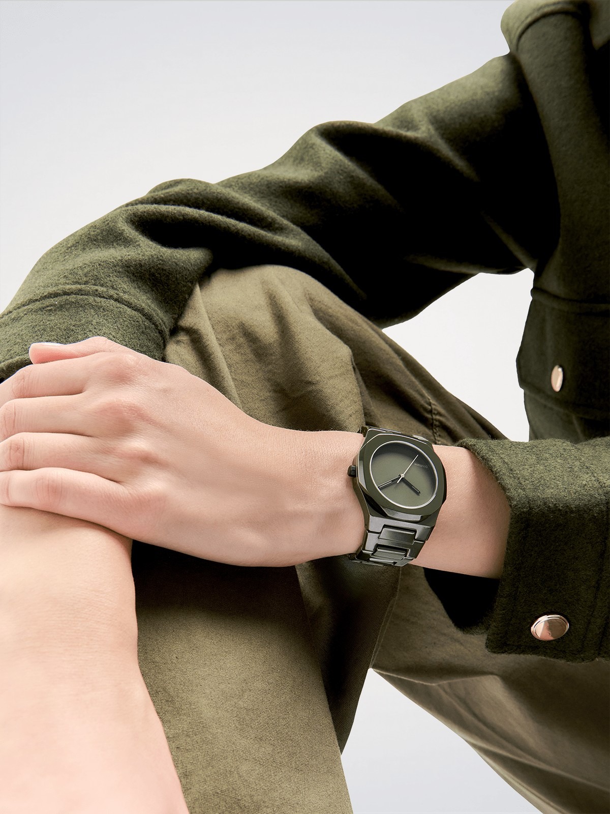D1 Milano Ceramica 37mm Pure Green