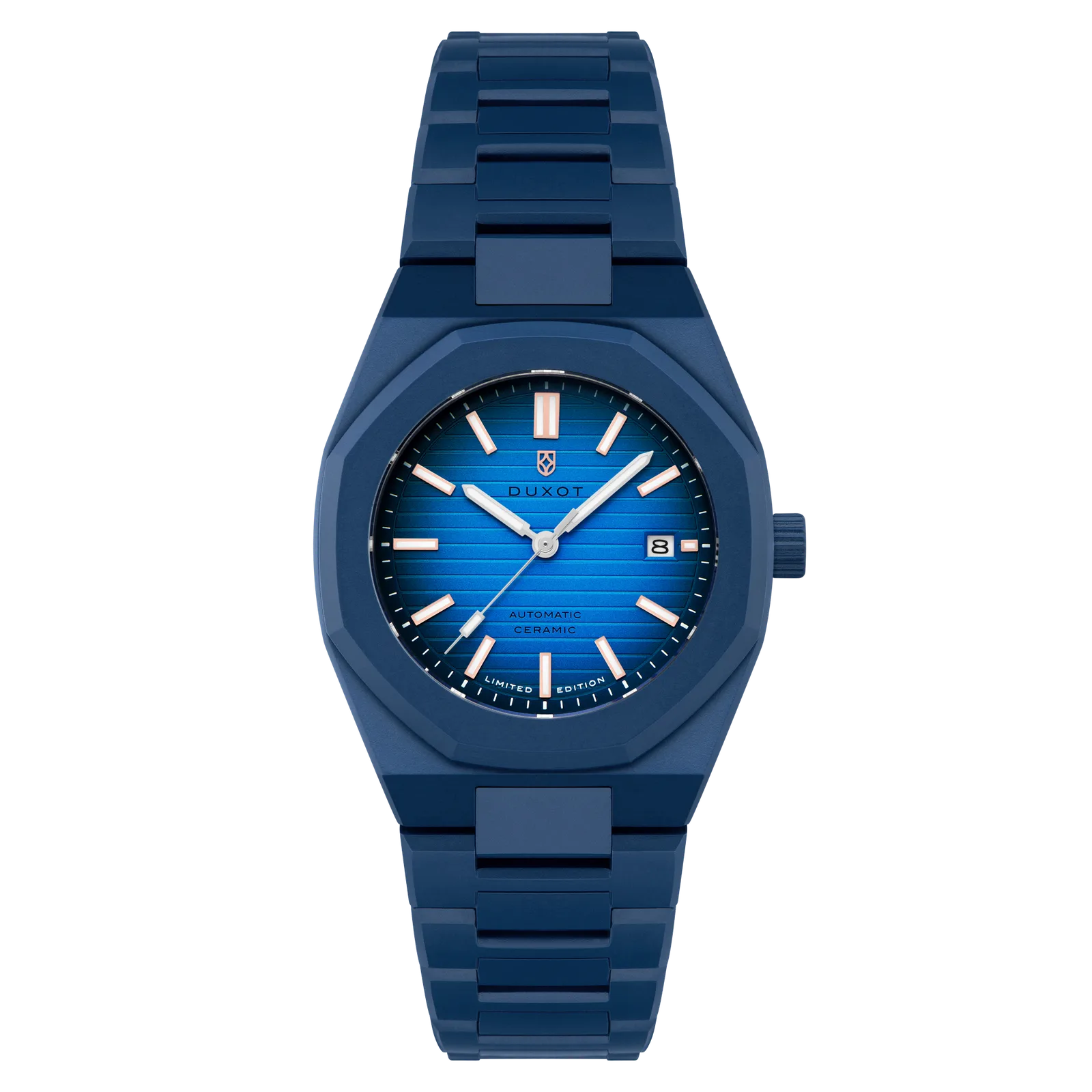 Duxot Pamplona Ceramic Automatic Fume Blue (Limited Edition)