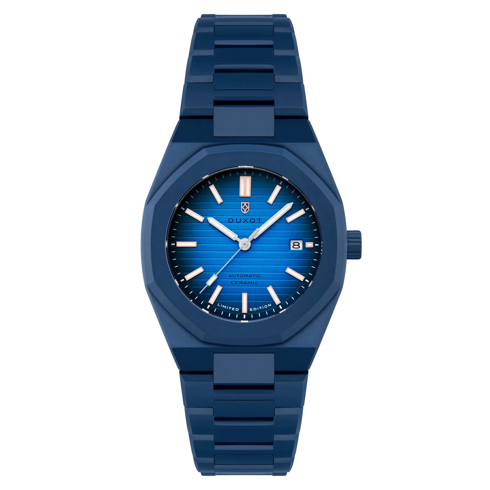 Duxot Pamplona Ceramic Automatic Fume Blue (Limited Edition)