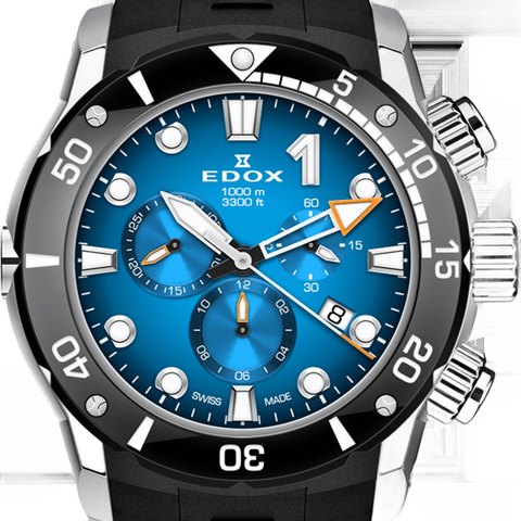 Edox CO-1 Chronograph Titanium