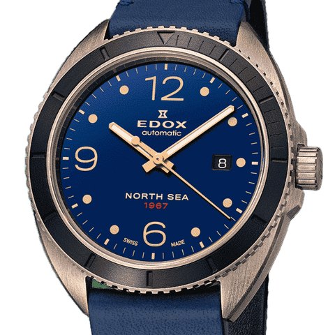 Edox North Sea 1967 Historical Bronze Limited Edition
