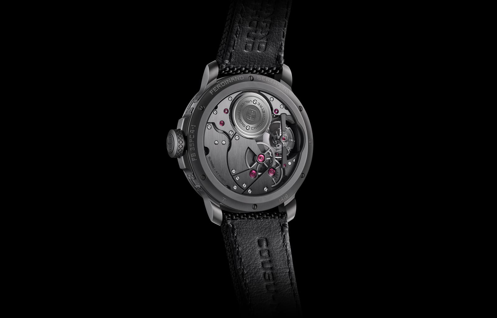 Ferdinand Berthoud Chronometre FB 3SPC.4-1 Ceramised Titanium