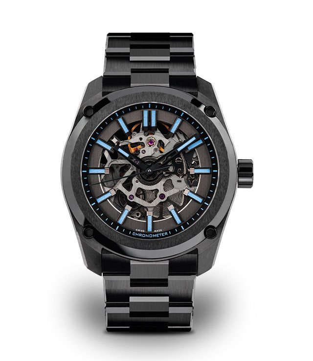 Formex Essence Ceramica Skeleton COSC 41mm (Stradale Blue)