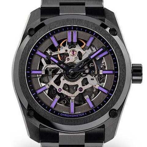 Formex Essence Ceramica Skeleton COSC 41mm (Stradale Viola)