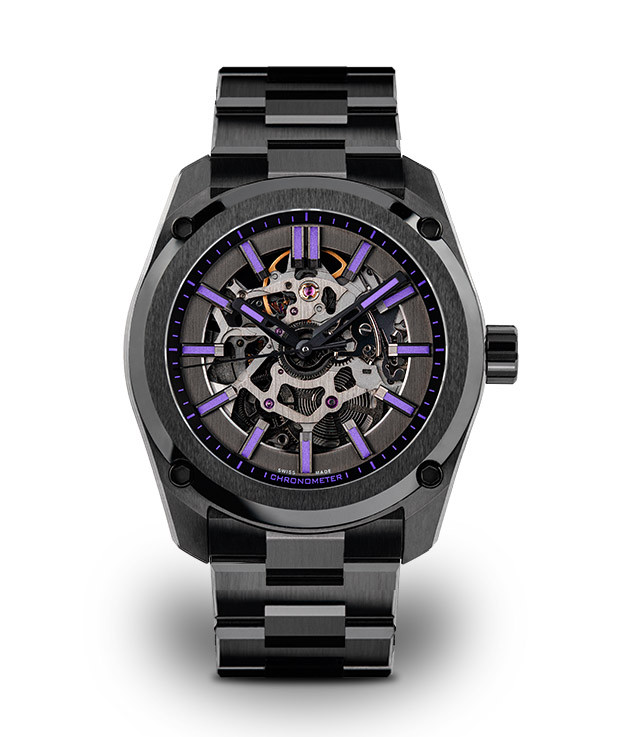 Formex Essence Ceramica Skeleton COSC 41mm (Stradale Viola)