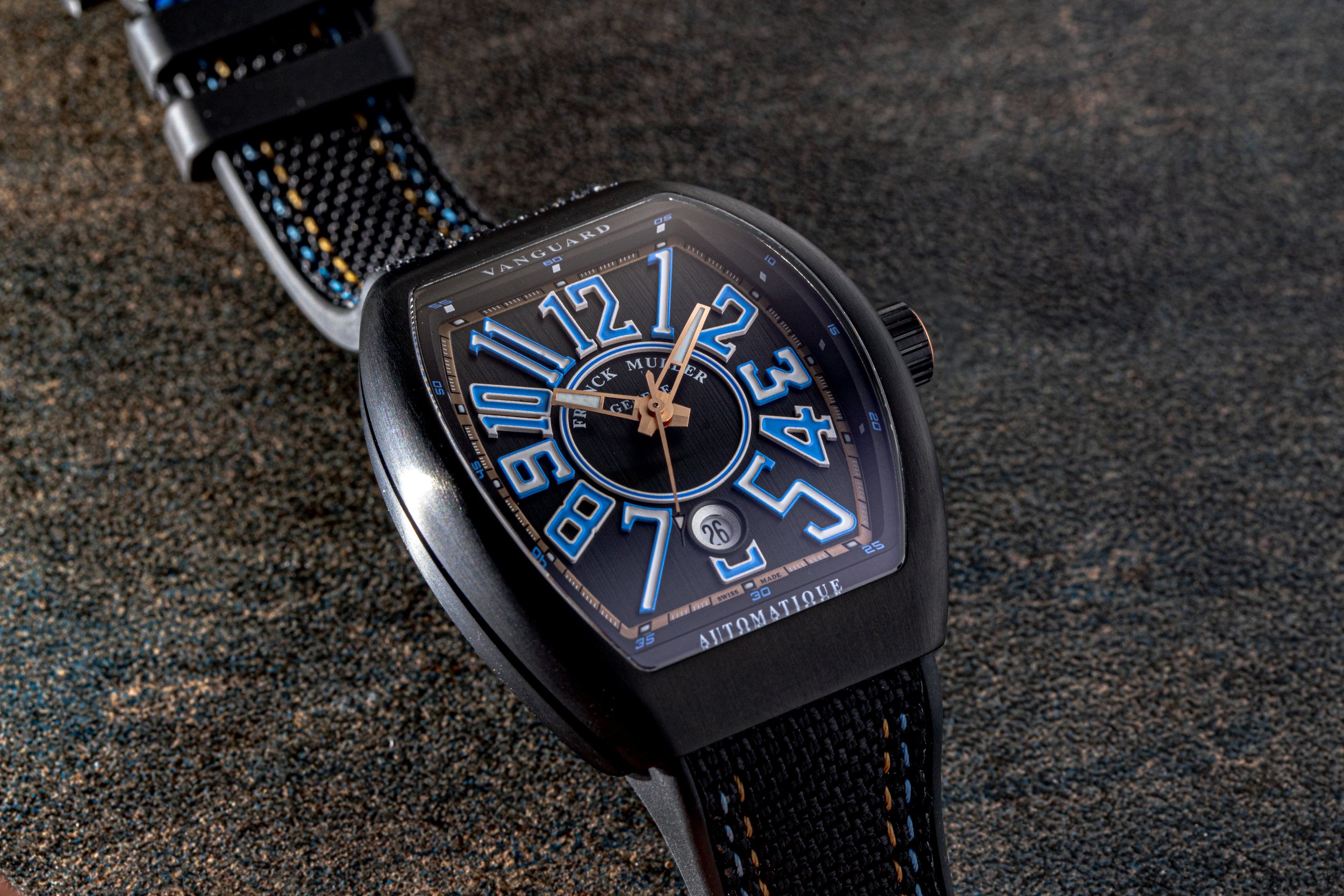 Franck Muller Vanguard Sky (Grade 2 black titanium)