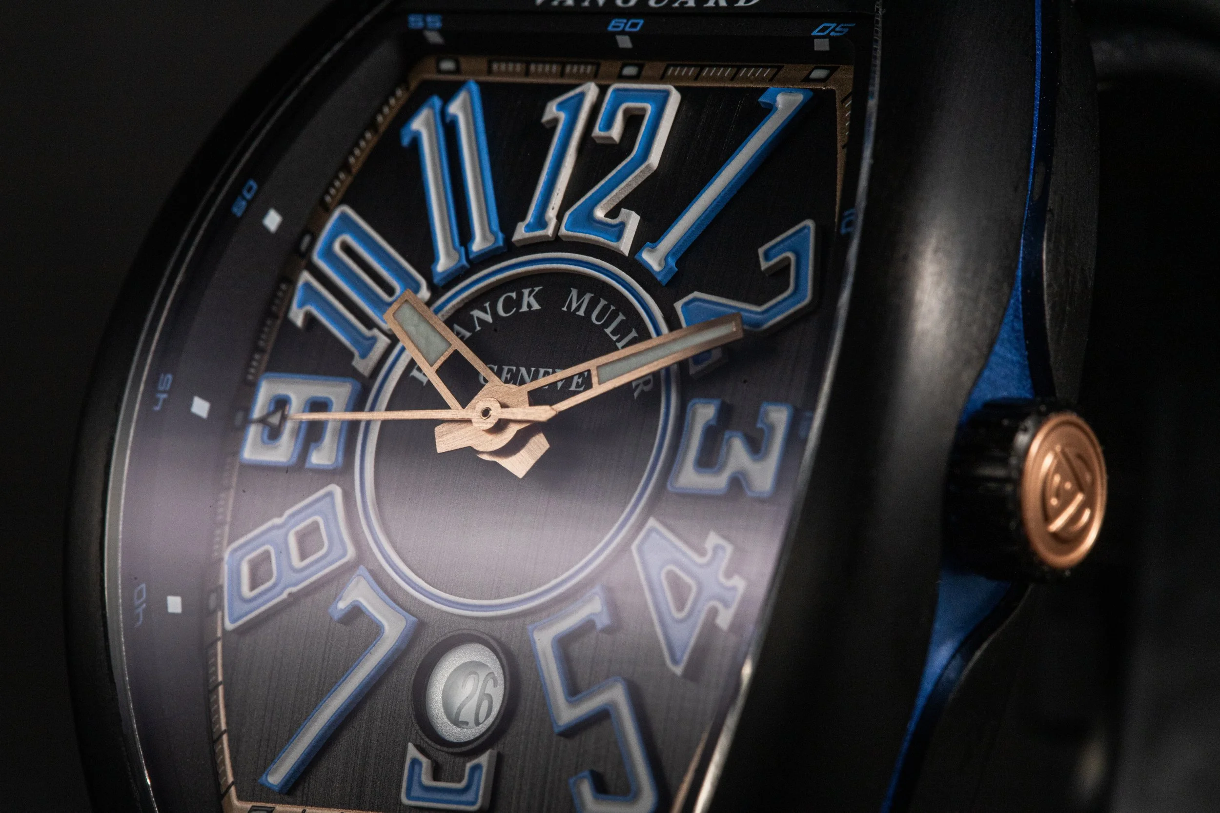 Franck Muller Vanguard Sky (Grade 2 black titanium)