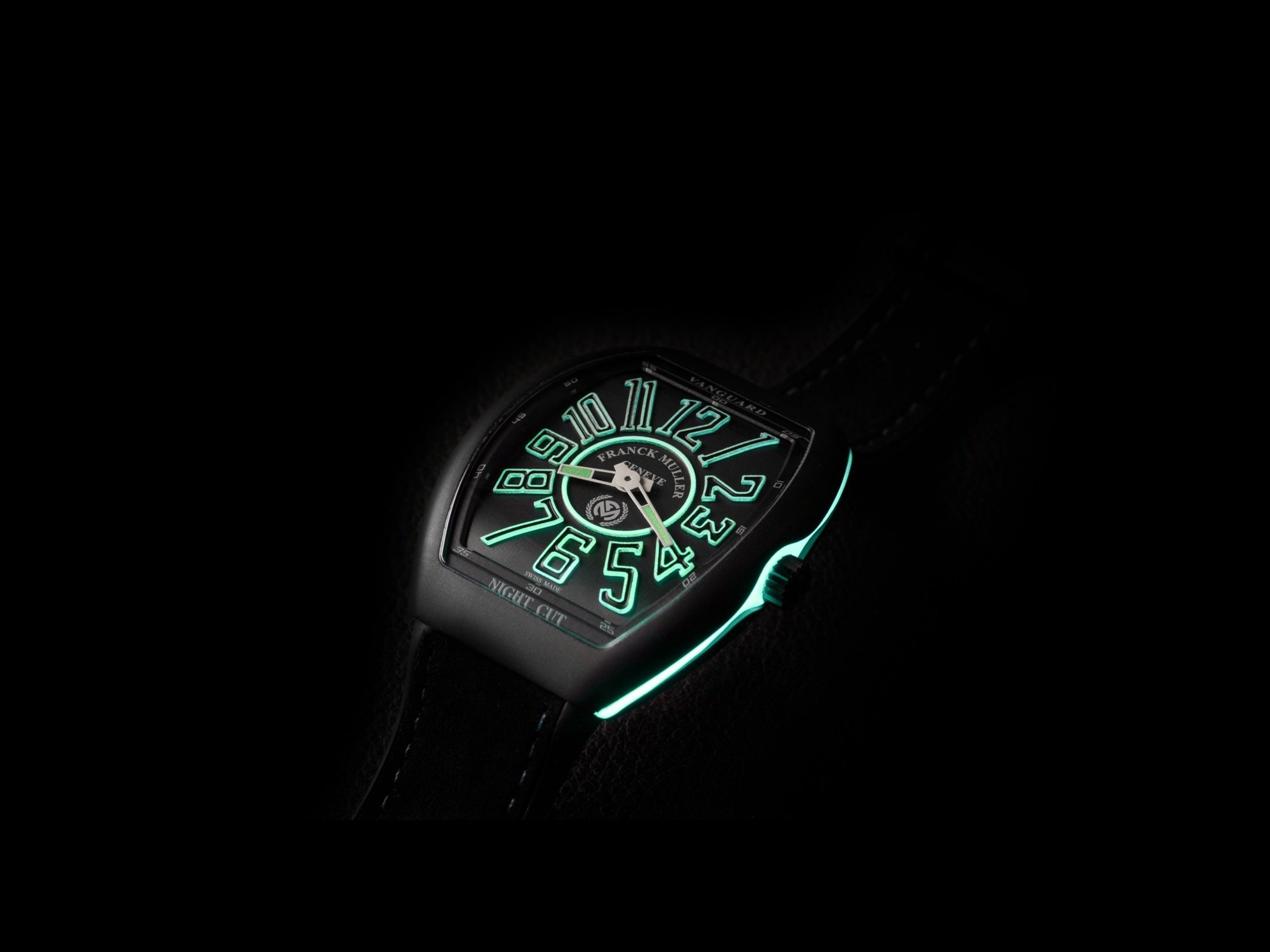 Franck Muller Vanguard Slim Night Cut (Grade 5 titanium)