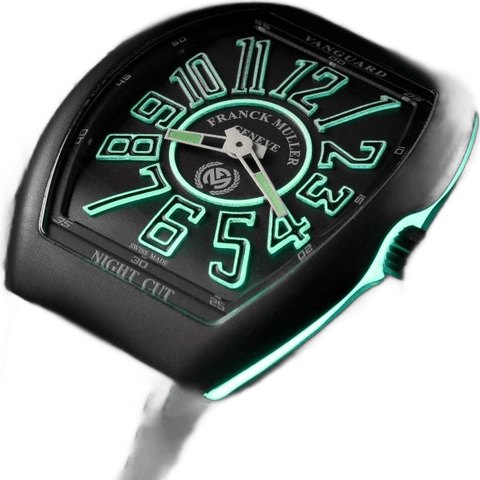 Franck Muller Vanguard Slim Night Cut (Grade 5 titanium)