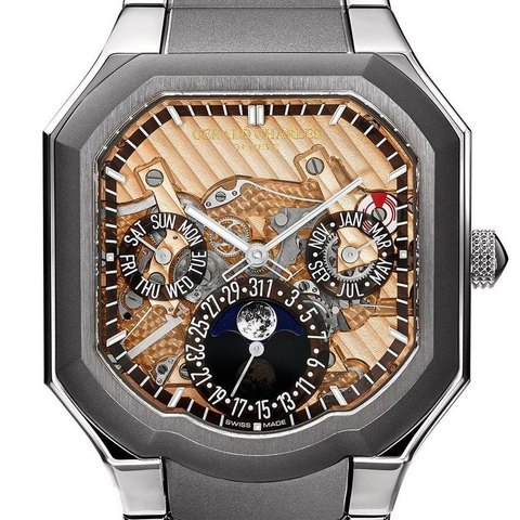 Gerald Charles Masterlink Perpetual Calendar Sapphire Dial