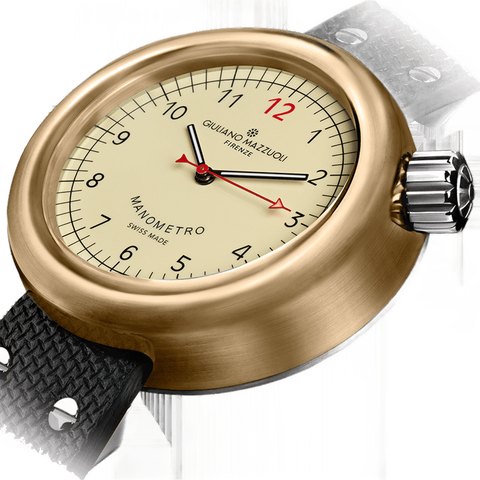 Giuliano Mazzuoli Manometro Bronze
