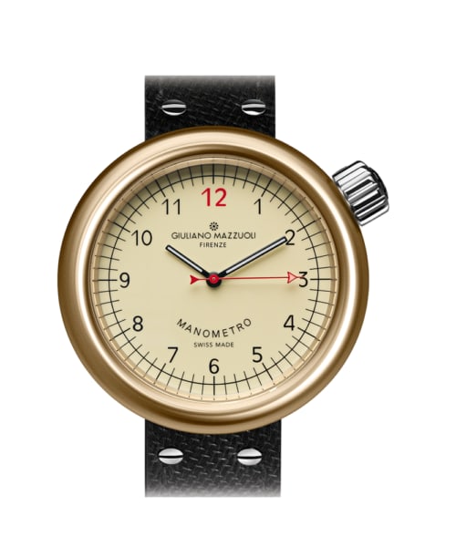 Giuliano Mazzuoli Manometro Bronze
