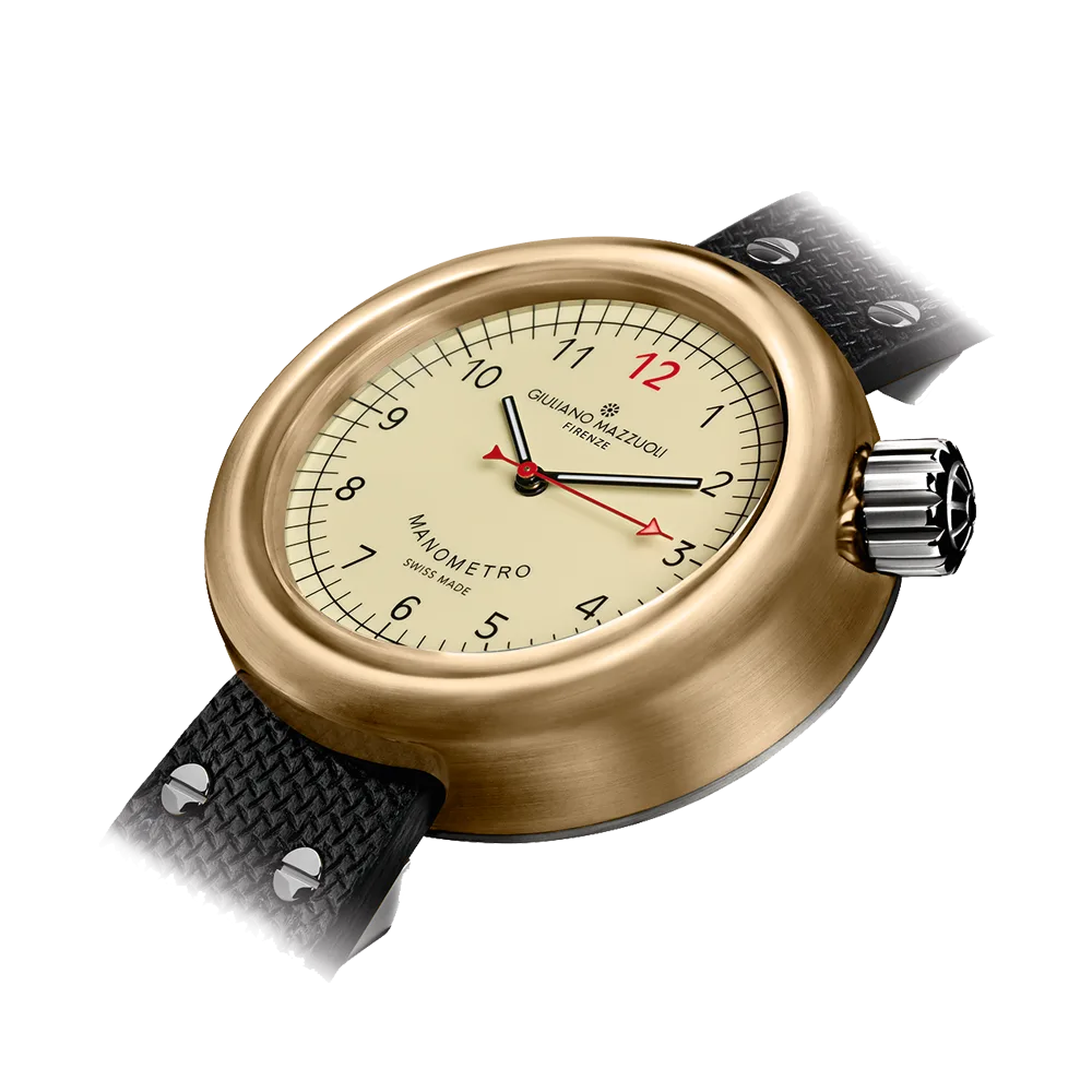 Giuliano Mazzuoli Manometro Bronze