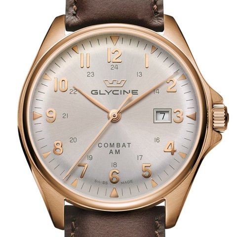 Glycine Combat 6 Classic Bronze 43