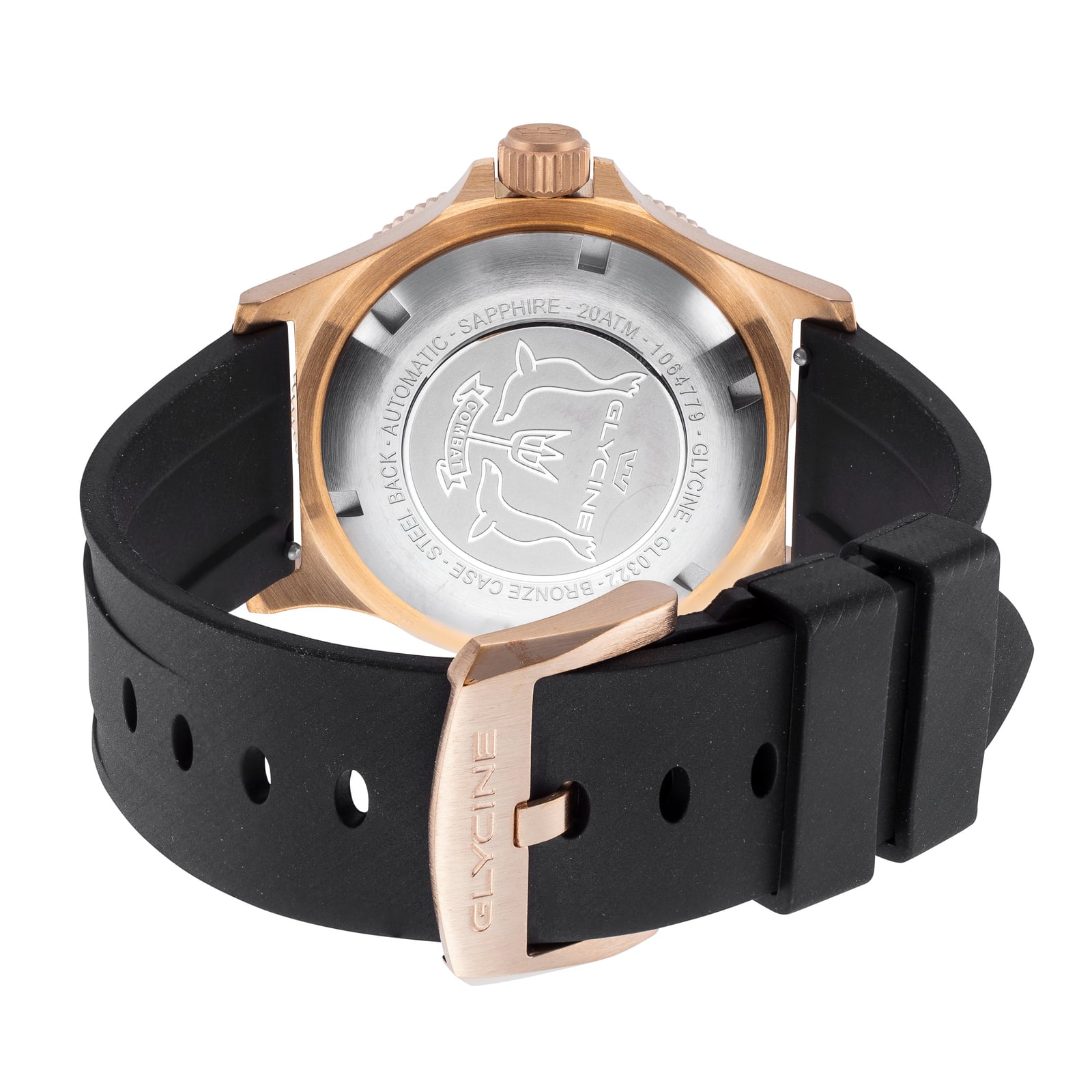 Glycine Combat Sub 42 Bronze Black