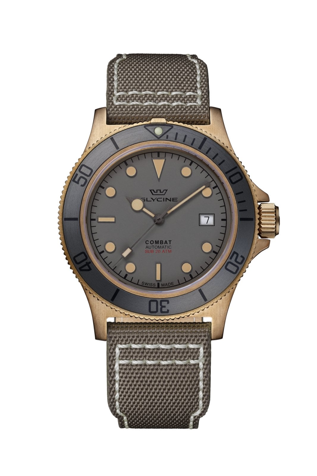 Glycine Combat Sub Bronze 42