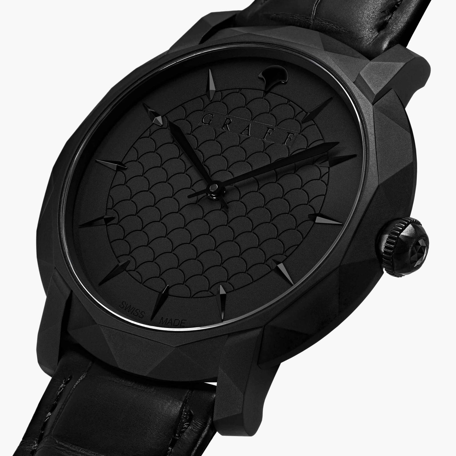 Graff Slim Eclipse 43mm (Titanium Black DLC)