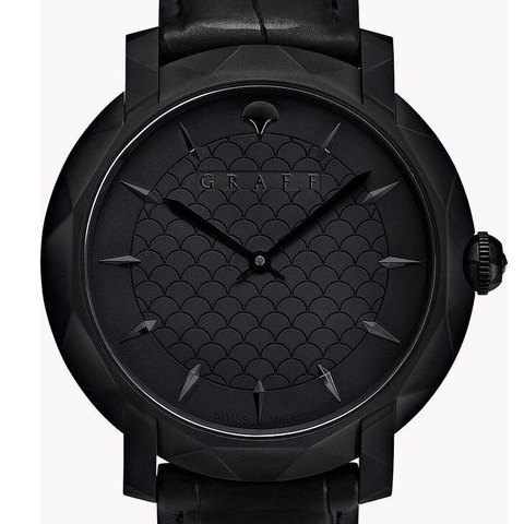 Graff Slim Eclipse 43mm (Titanium Black DLC)