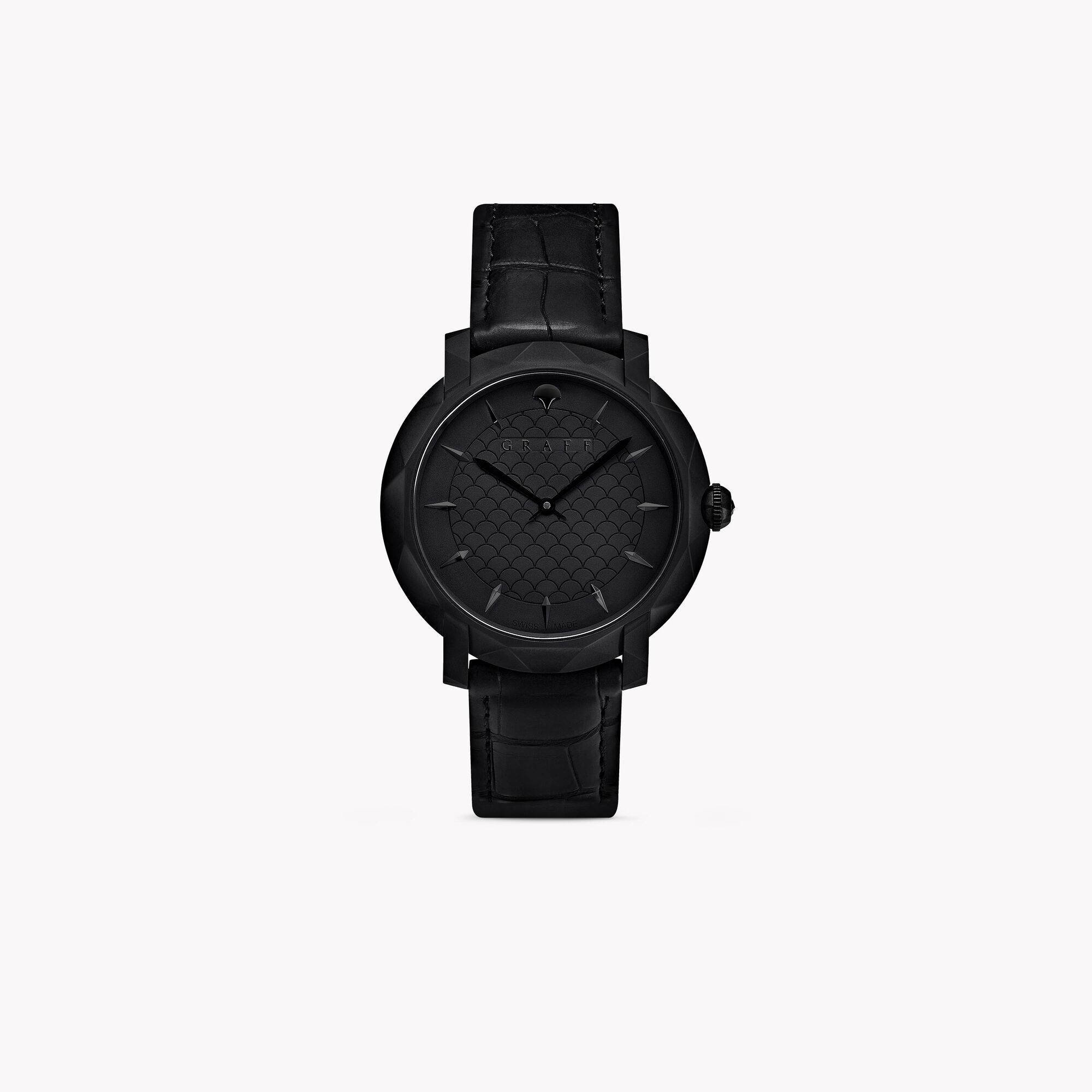 Graff Slim Eclipse 43mm (Titanium Black DLC)