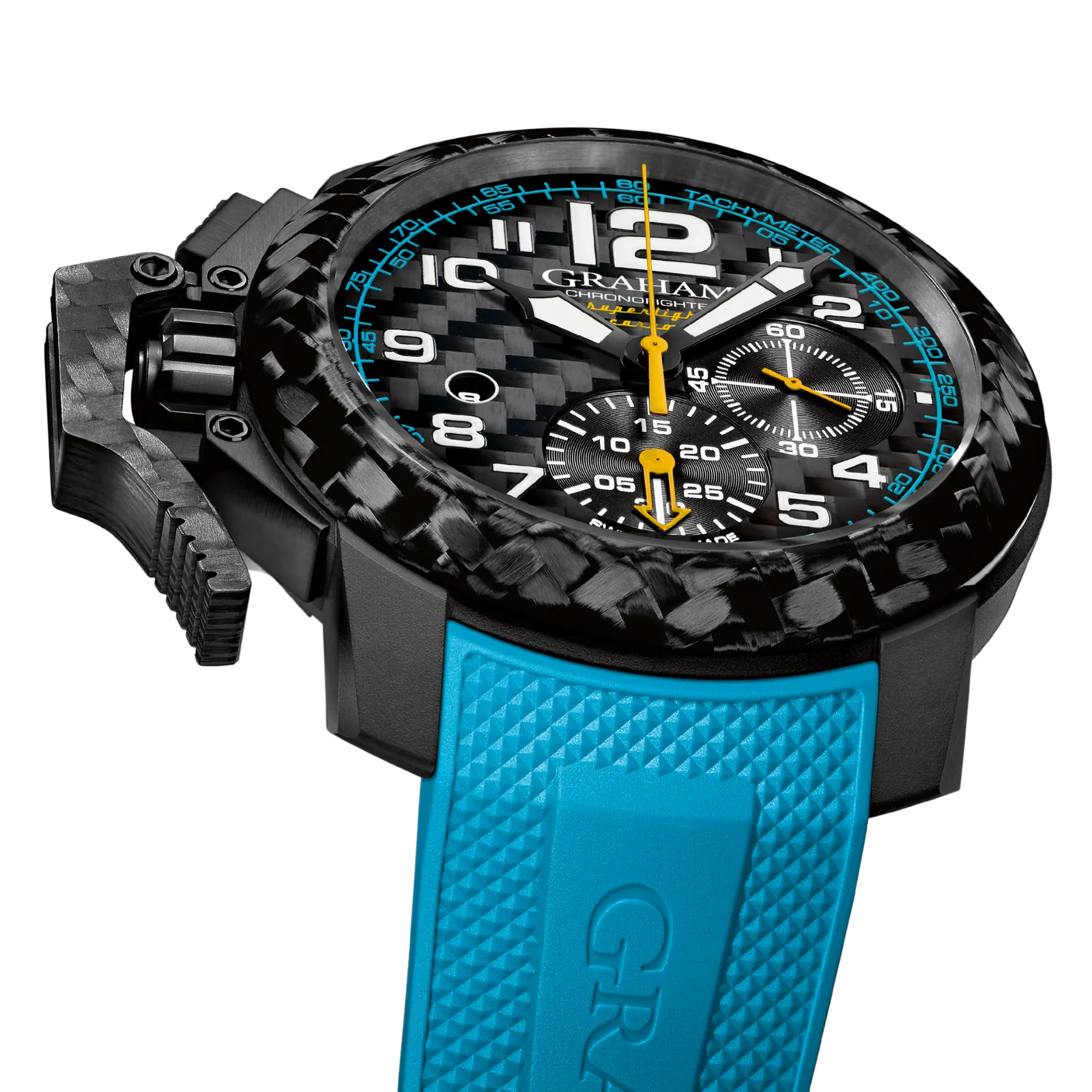 Graham Chronofighter Superlight Carbon Skeleton