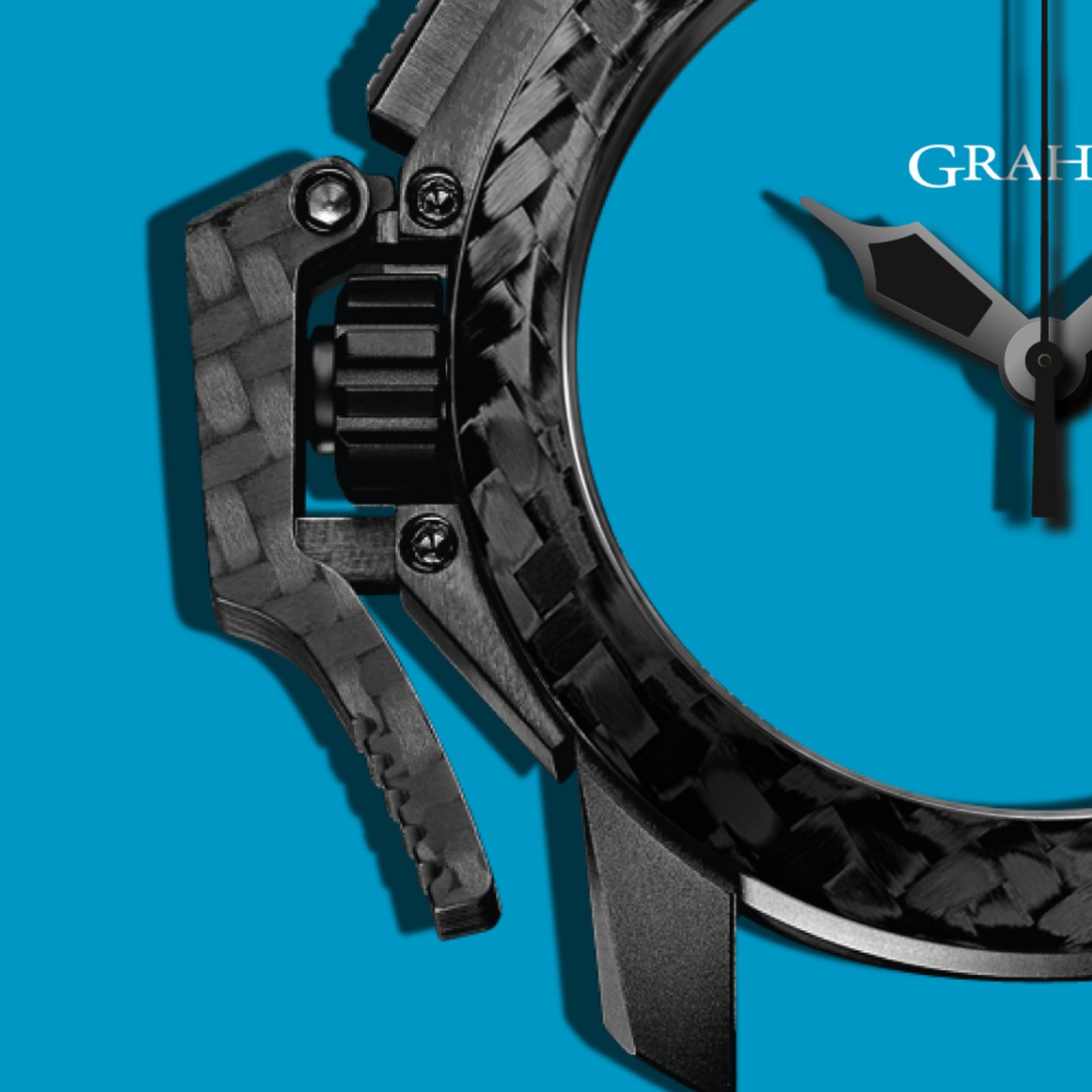 Graham Chronofighter Superlight Carbon Skeleton