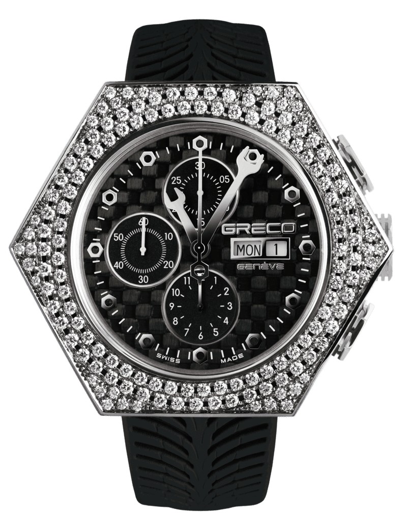 Greco Geneve LTM Chronograph RT-008 Diamond Sun