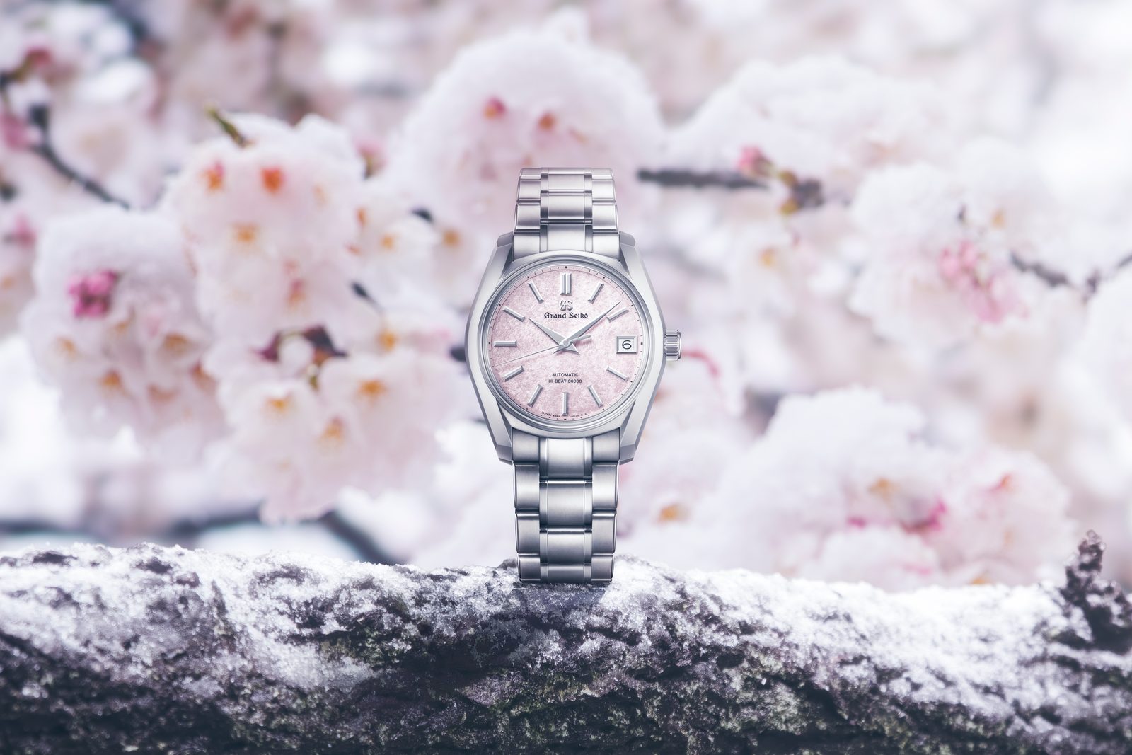 Grand Seiko Heritage 62GS Hi-Beat 36000 Sakura-Kakushi (SBGH341)