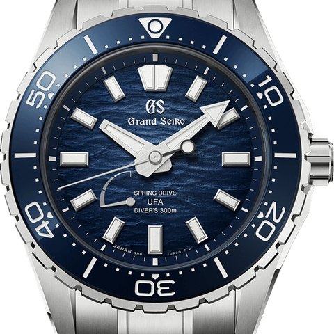 Grand Seiko Spring Drive U.F.A. Ushio 300 Diver (SLGB023, blue)