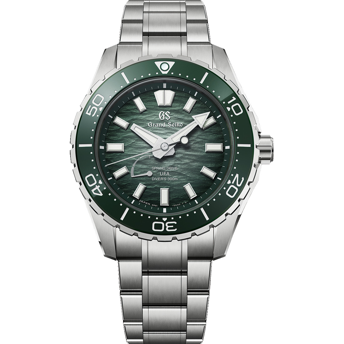 Grand Seiko Spring Drive U.F.A. Ushio 300 Diver (SLGB025, green)