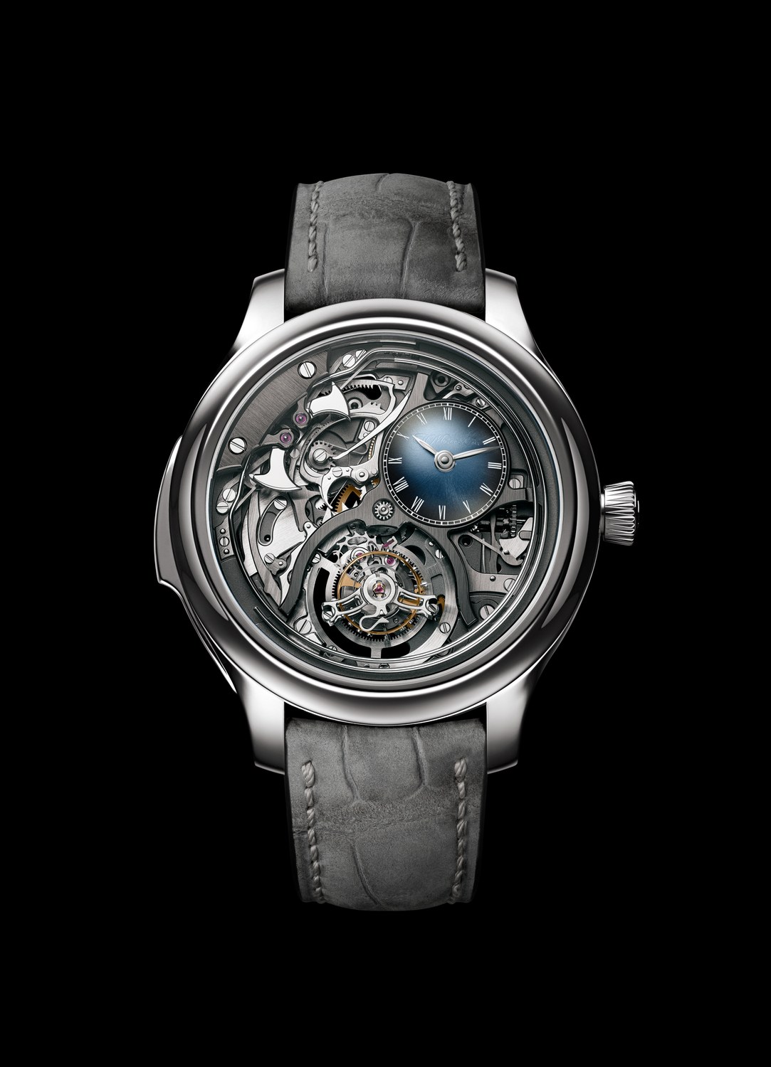 H. Moser & Cie Endeavour Minute Repeater Cylindrical Tourbillon Skeleton (titanium)