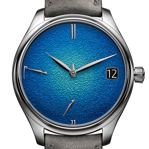 H. Moser & Cie Endeavour Perpetual Calendar Tantalum Blue Enamel
