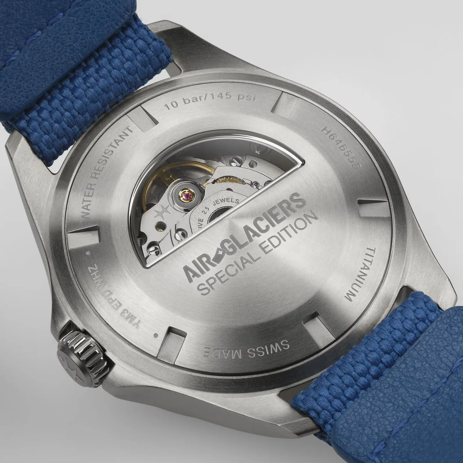 Hamilton Khaki Aviation Pilot Day Date Auto Air-Glaciers Edition