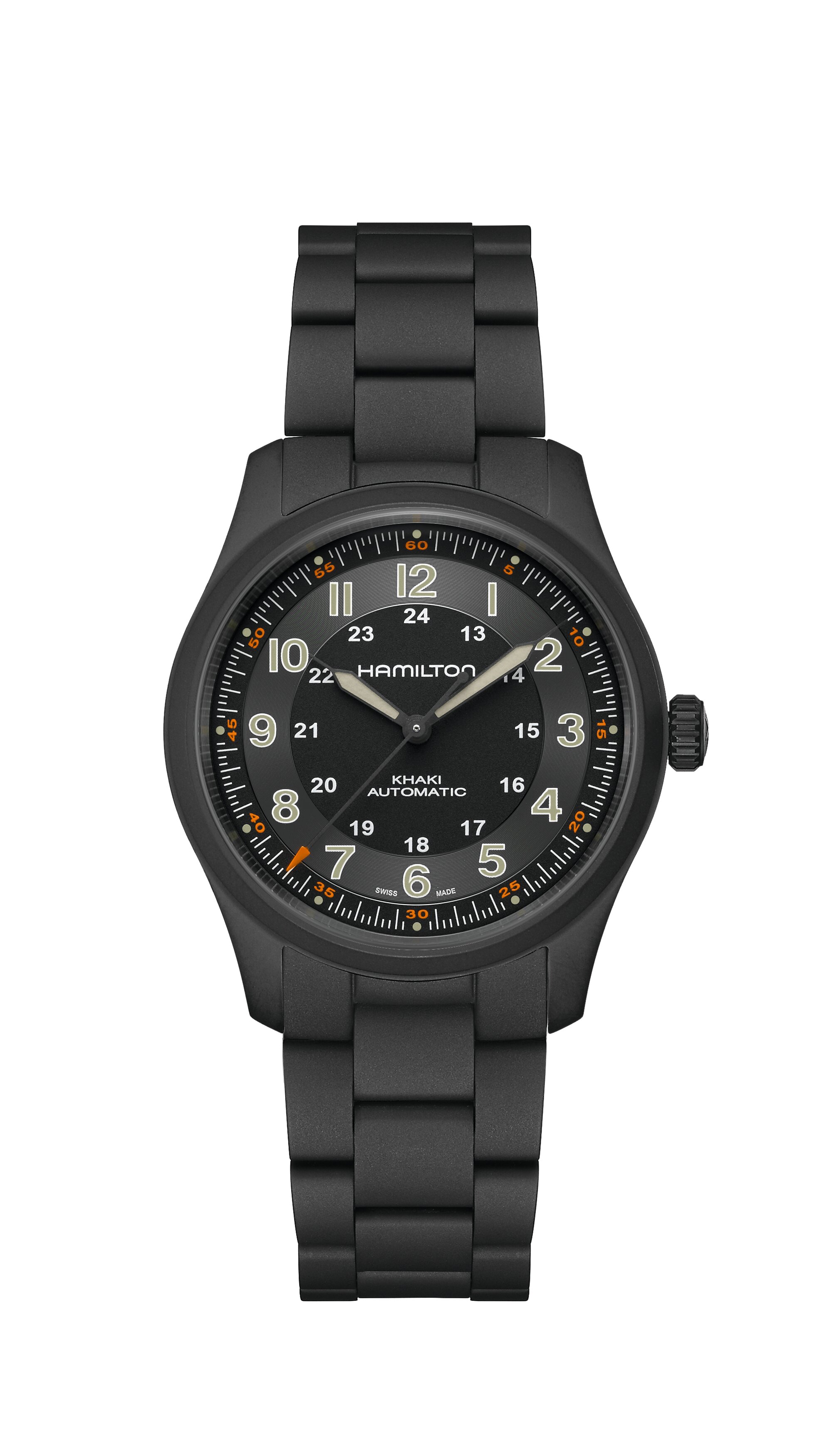 Hamilton Khaki Field Titanium Auto 38 (black PVD)