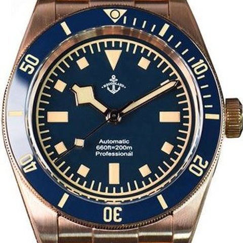 Hruodland 39mm BB58 Retro Bronze