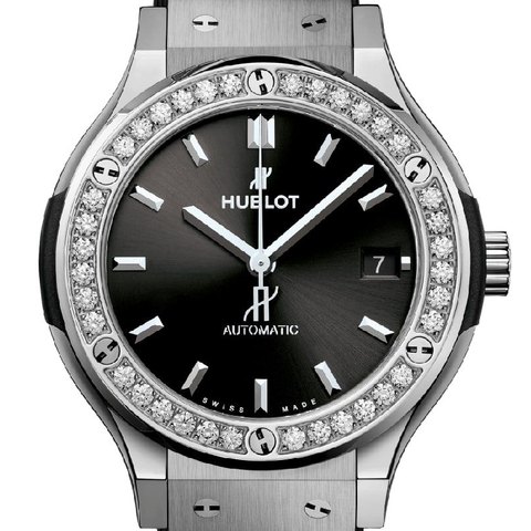 Hublot Classic Fusion Titanium Diamonds 38mm