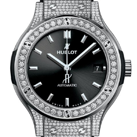 Hublot Classic Fusion Titanium Pavé 38mm