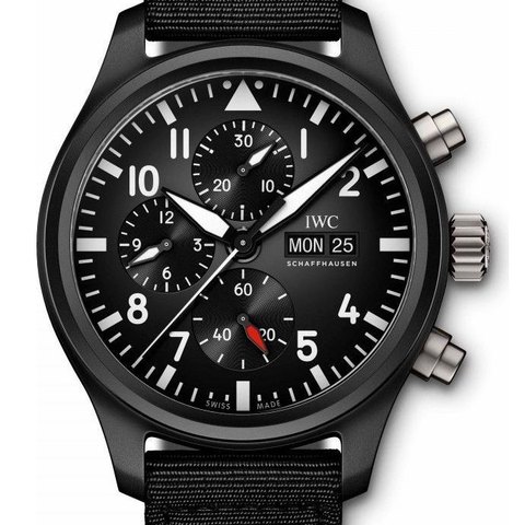 IWC Pilot's Watch Chronograph Top Gun (black ceramic)