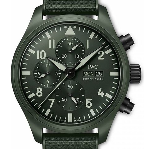 IWC Pilot's Watch Chronograph Top Gun Edition Woodland