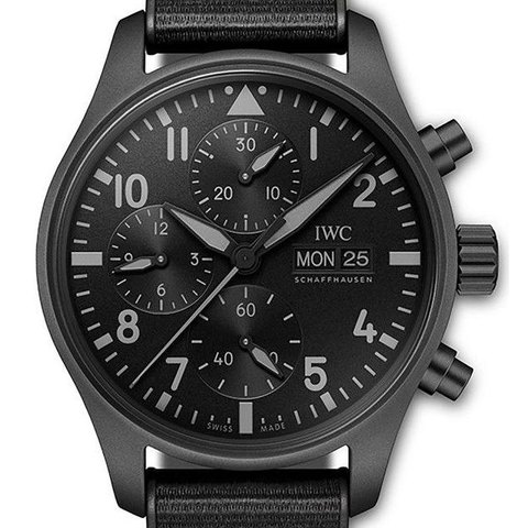 IWC Pilot's Watch Chronograph Top Gun Ceratanium