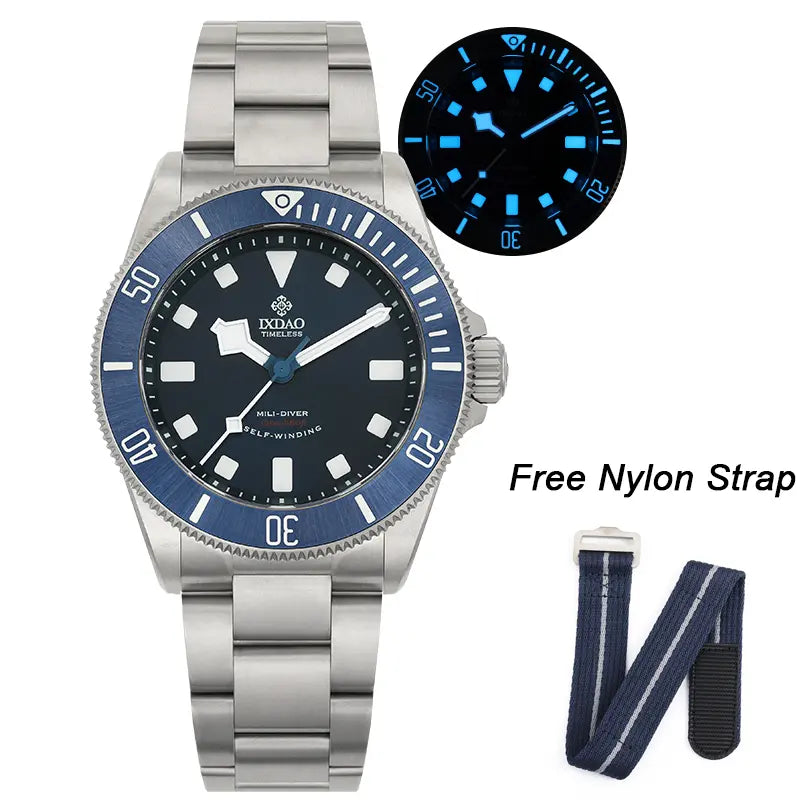 IXDAO JD-X02T 39mm Titanium Diver