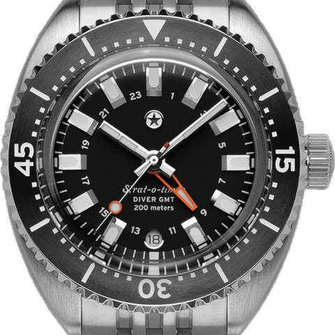 Jack Mason Strat-O-Timer Titanium Diver GMT