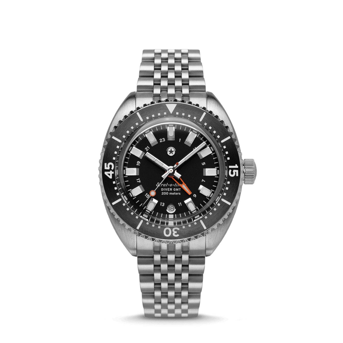 Jack Mason Strat-O-Timer Titanium Diver GMT